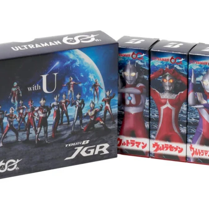 60周年記念 ブリヂストン製ゴルフボール「TOUR B JGR ウルトラマン