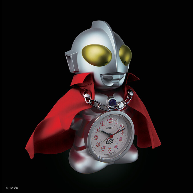 ウルトラマン60周年目ざまし時計」世界限定2,078個で予約開始